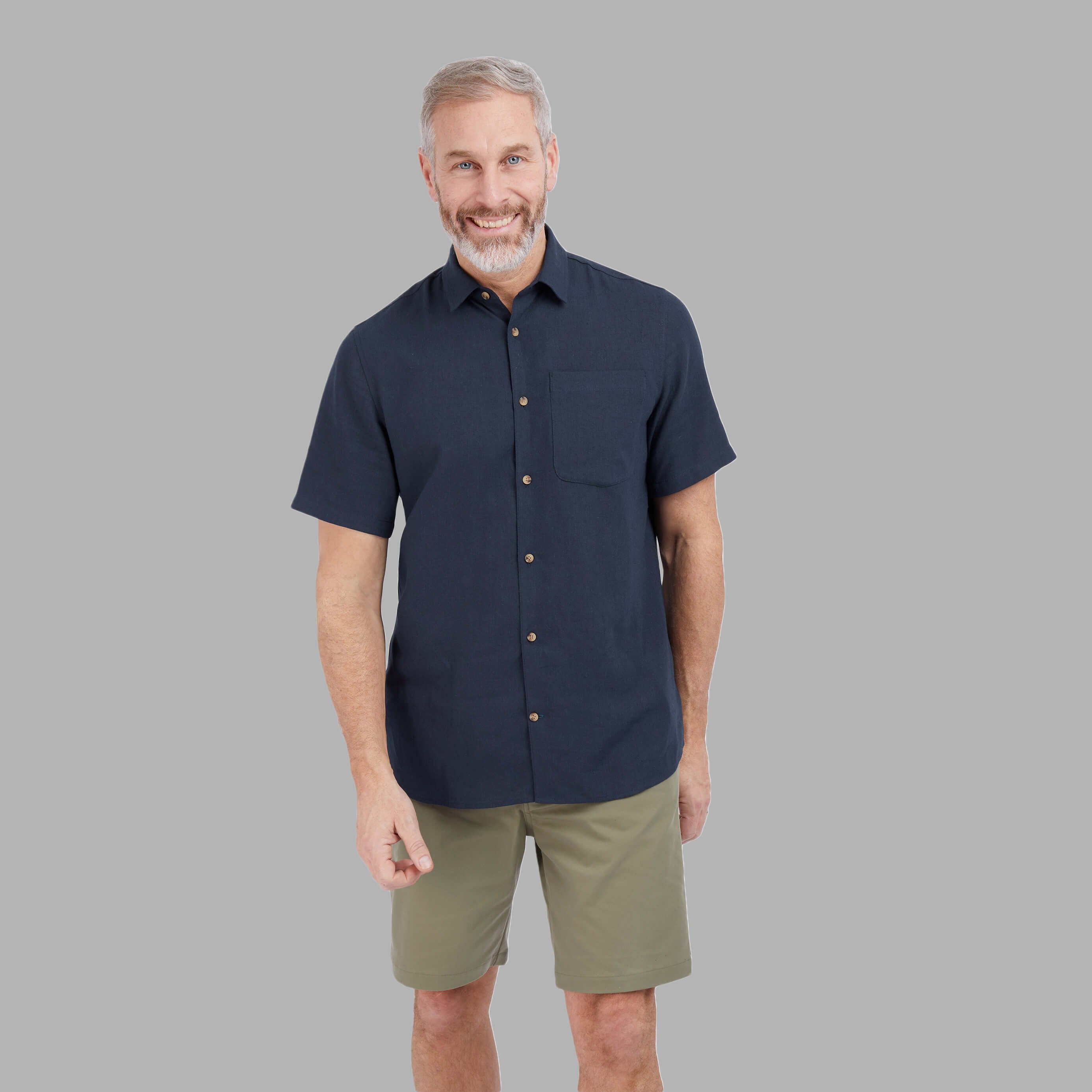 Men's Ravello Linen Short Sleeve Shirt