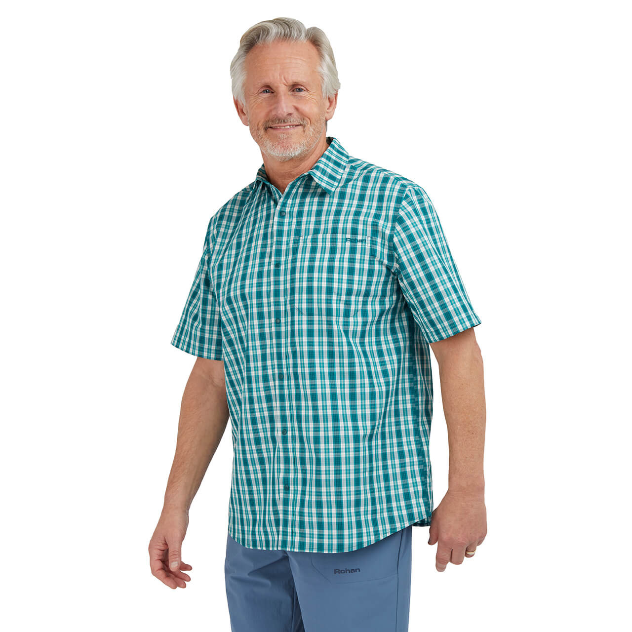 Men's Portreath Short Sleeve Check Shirt