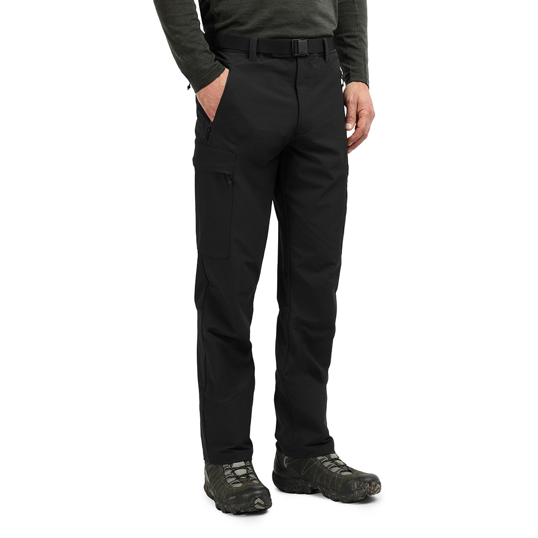Men's Glen Cargo Walking Trousers Black Rohan Rohan