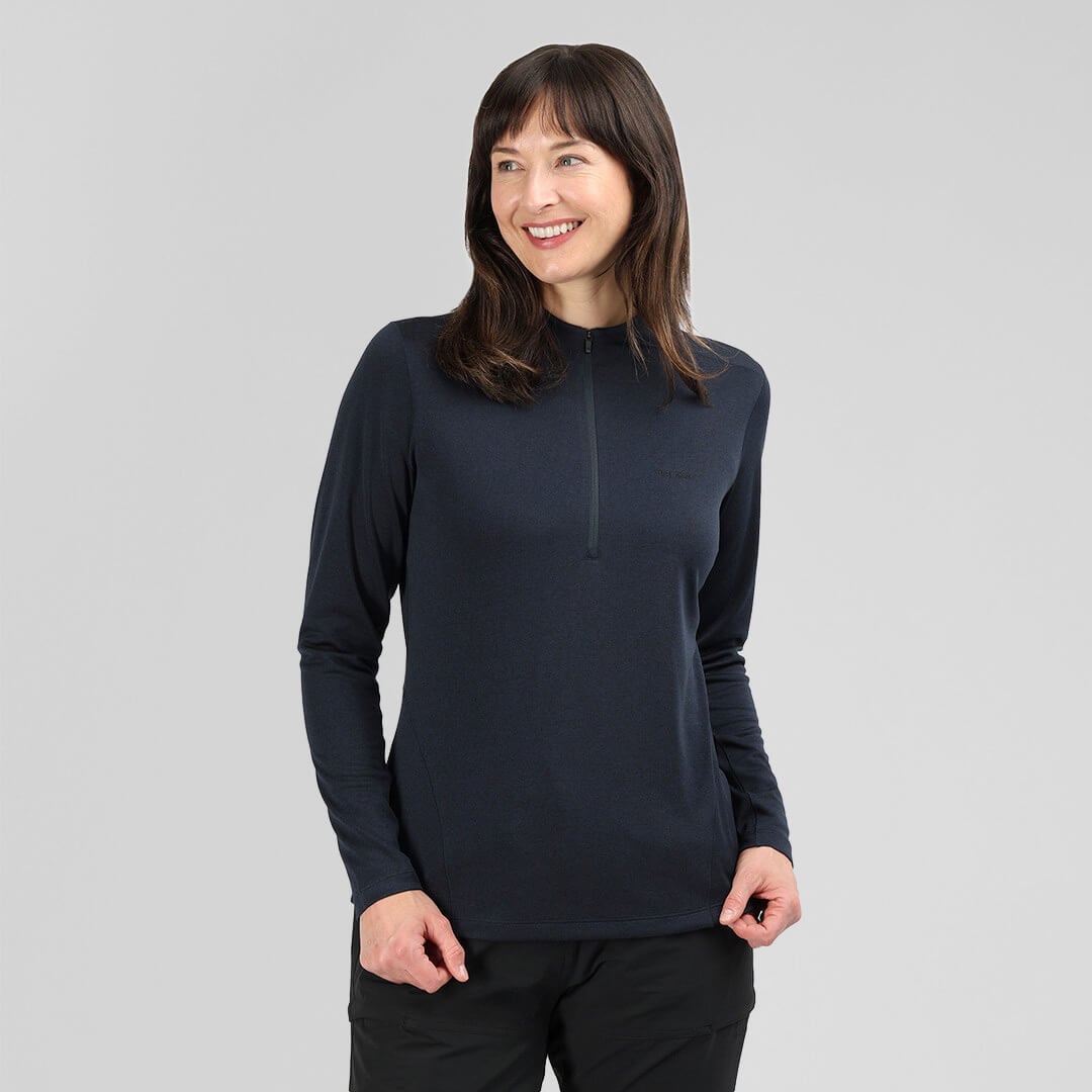 Women's Dale Zip Neck Top
