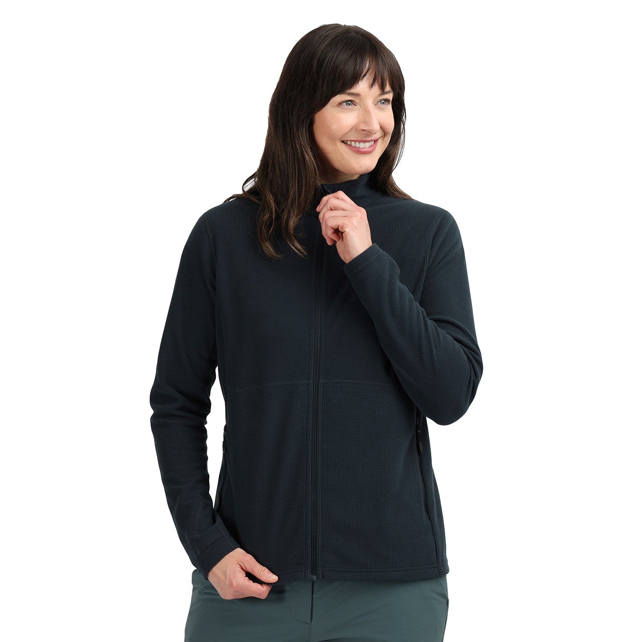 Women's Microgrid Fleece Jacket hover