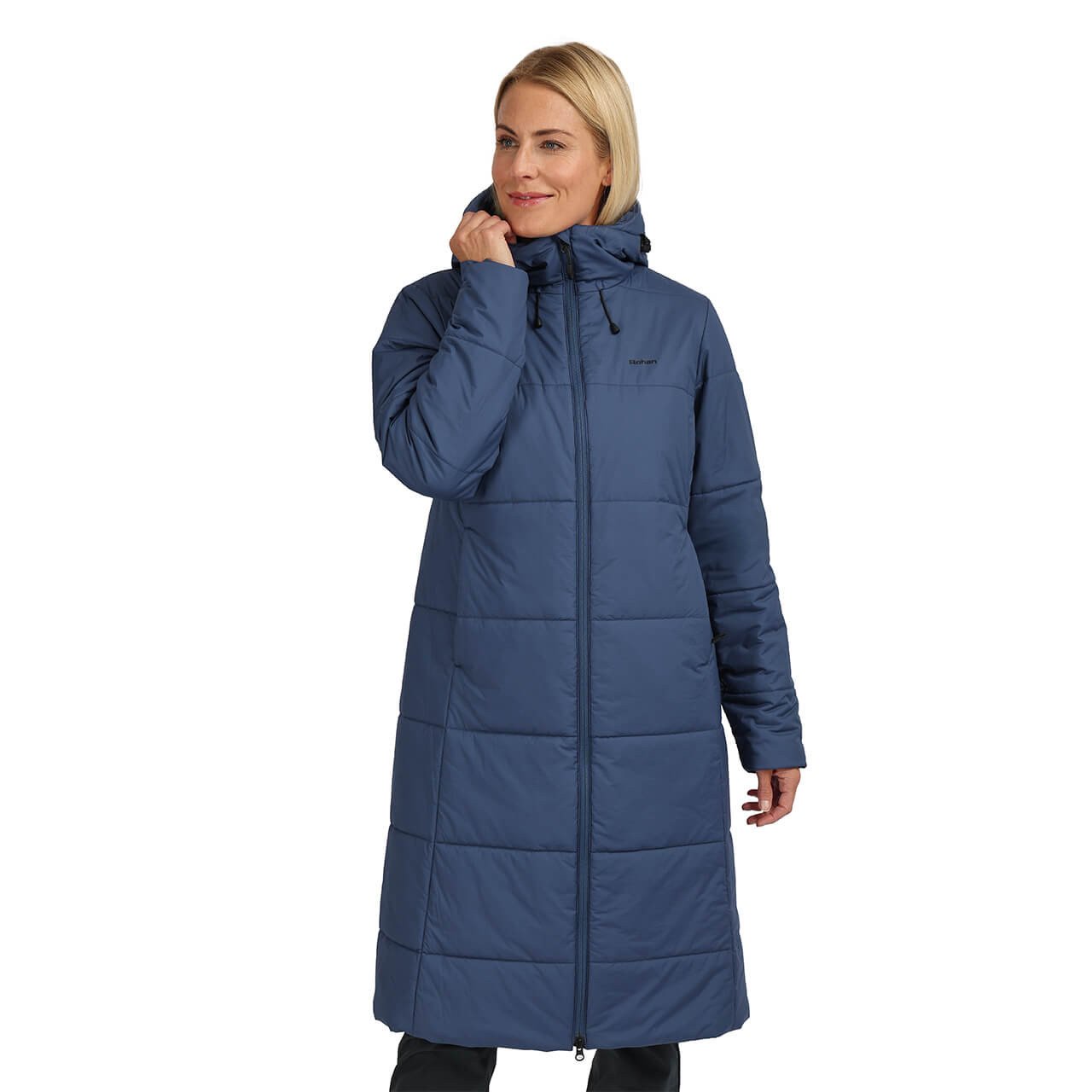 Women's Harbour Insulated Long-Length Coat Ocean Blue Rohan