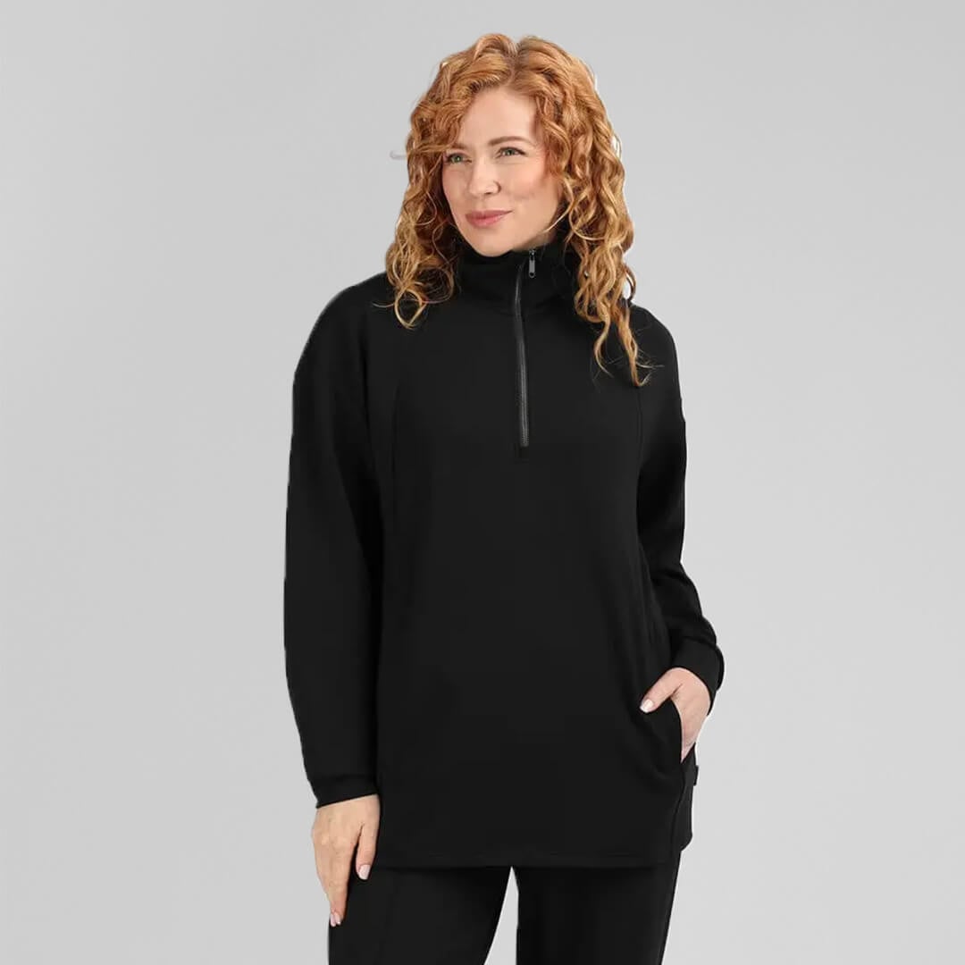 Women's Levende Funnel Zip Neck Sweatshirt