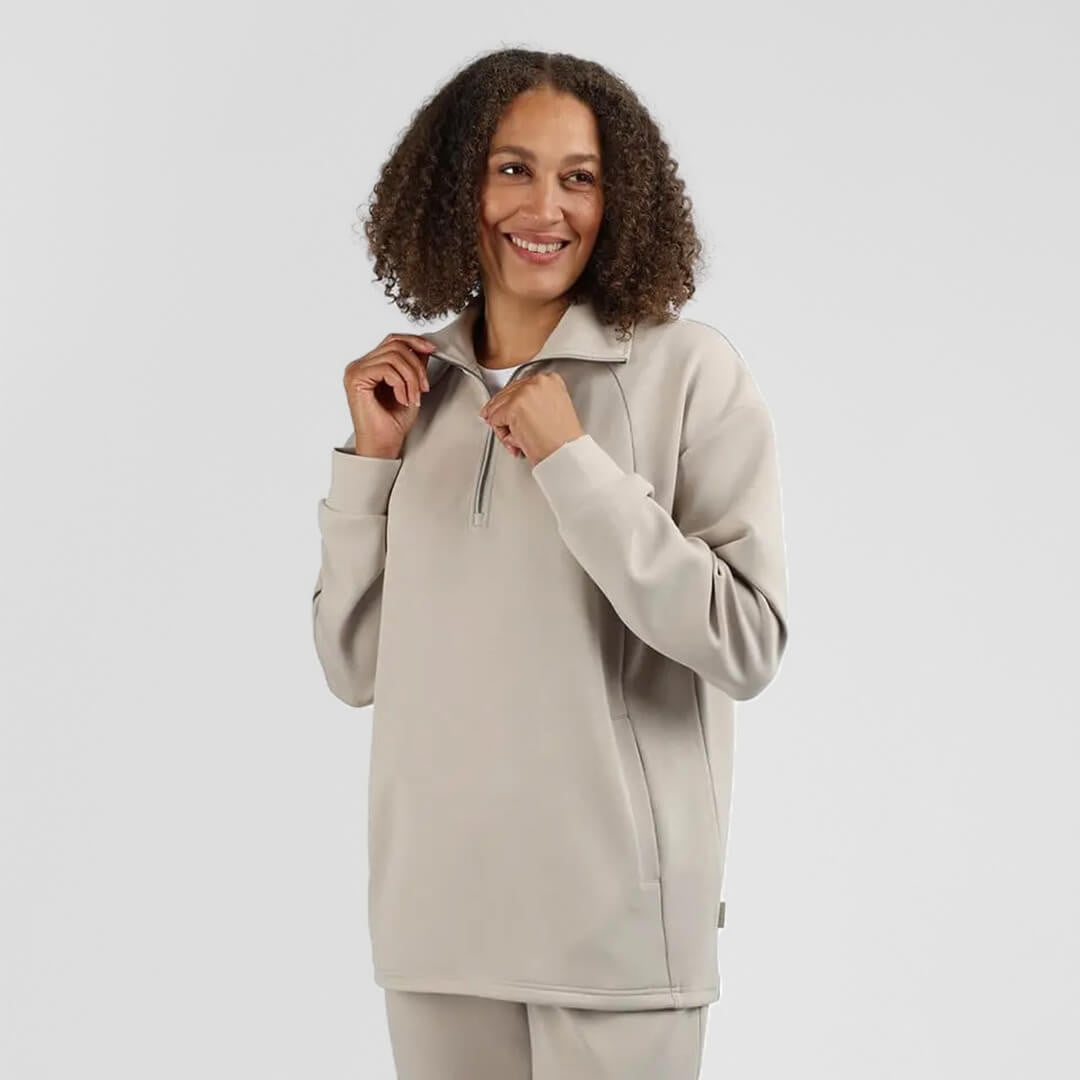 Women's Levende Funnel Zip Neck Sweatshirt