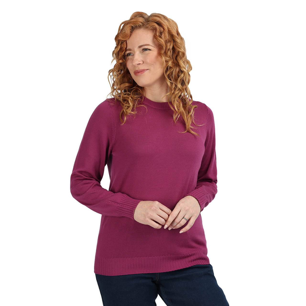 Women's Merino Crew Neck Jumper