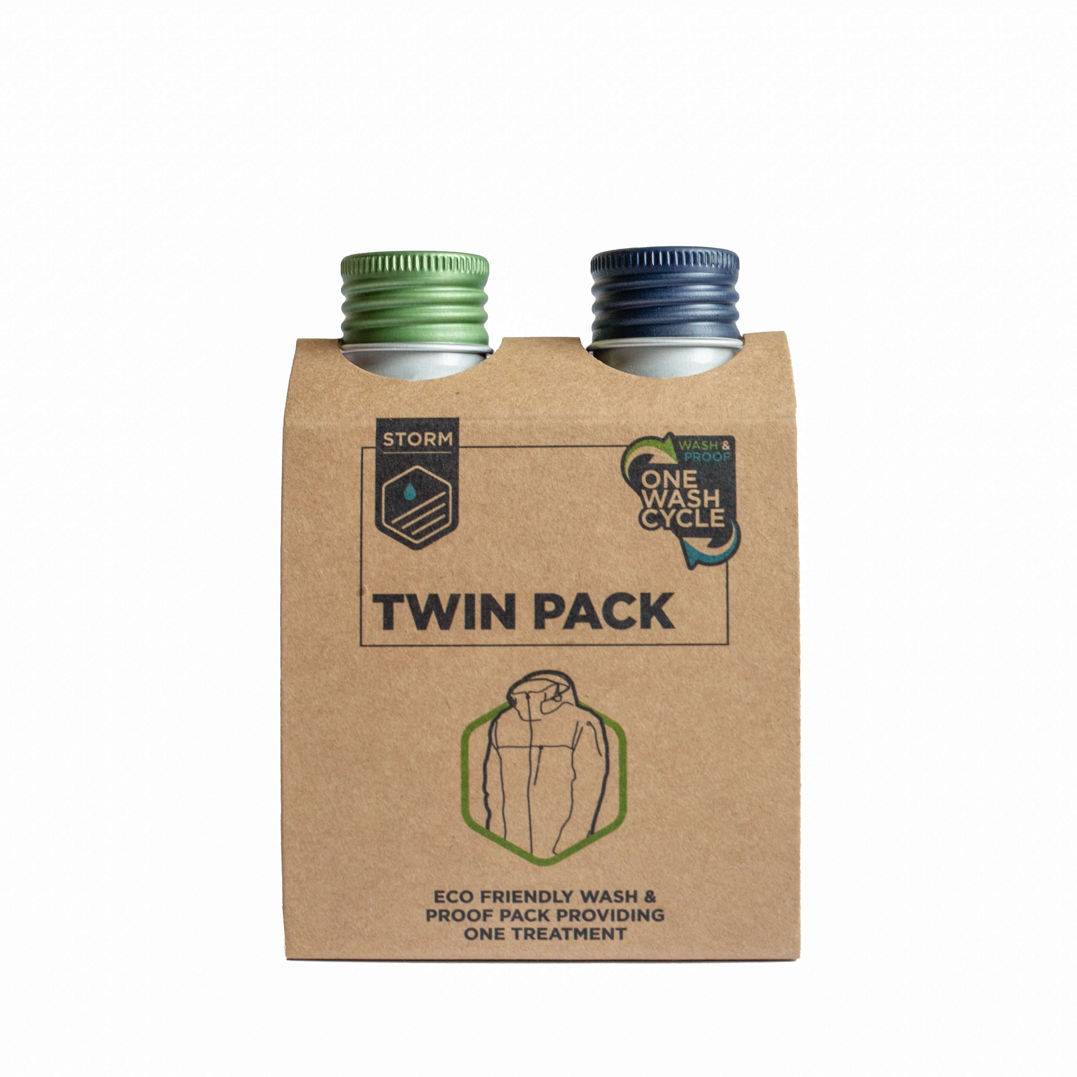 Storm Apparel Wash & Reproof Twin Pack