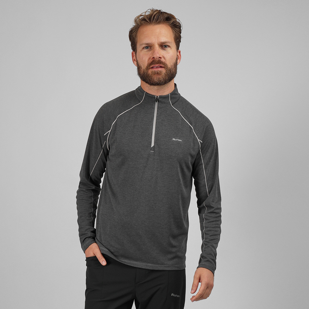 Men's Dale Long Sleeve Zip Neck