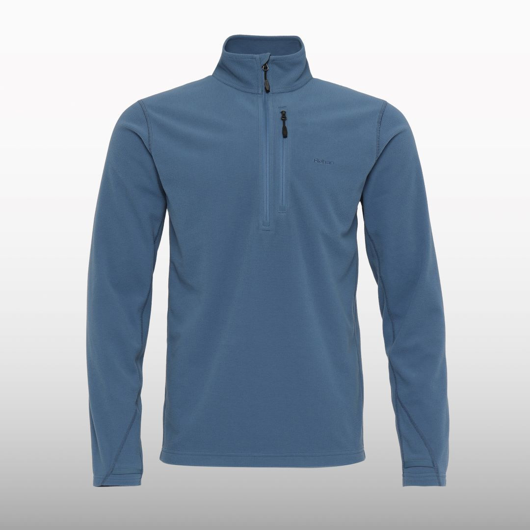 Men's Microgrid Fleece Zip Neck hover