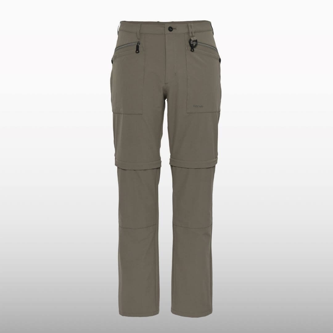 Mens Stretch Bags Zip-Off Trousers hover