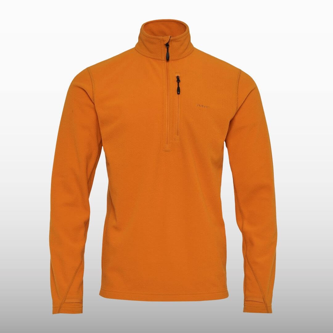 Men's Microgrid Fleece Zip Neck hover
