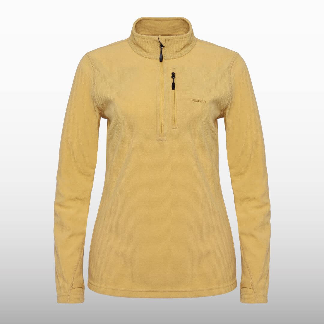 Women's Microgrid Fleece Zip Neck hover