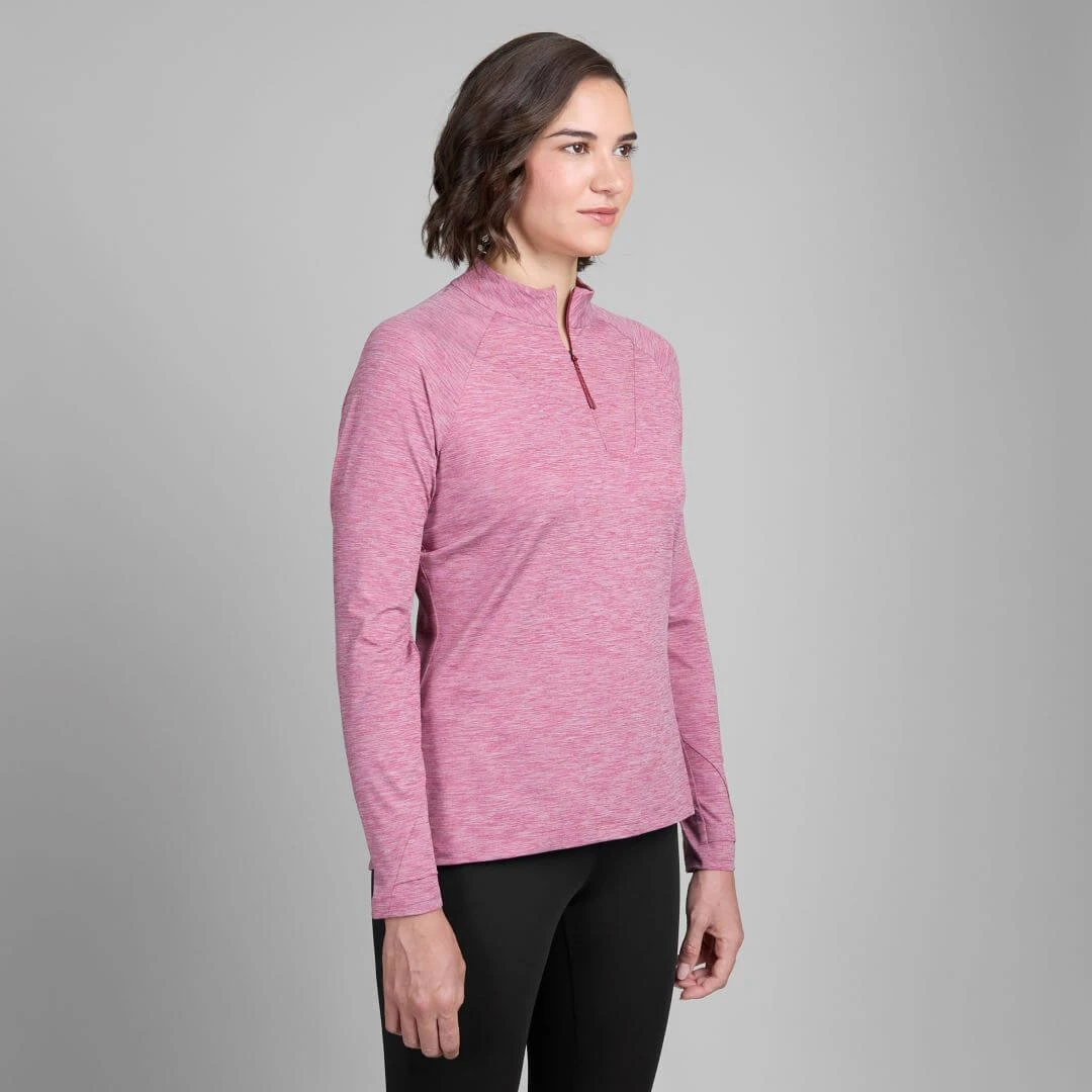 Women's Vero Zip Neck Top