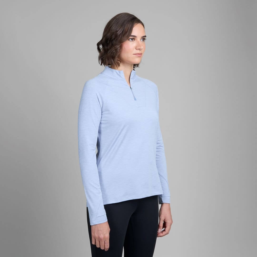 Women's Vero Zip Neck Top