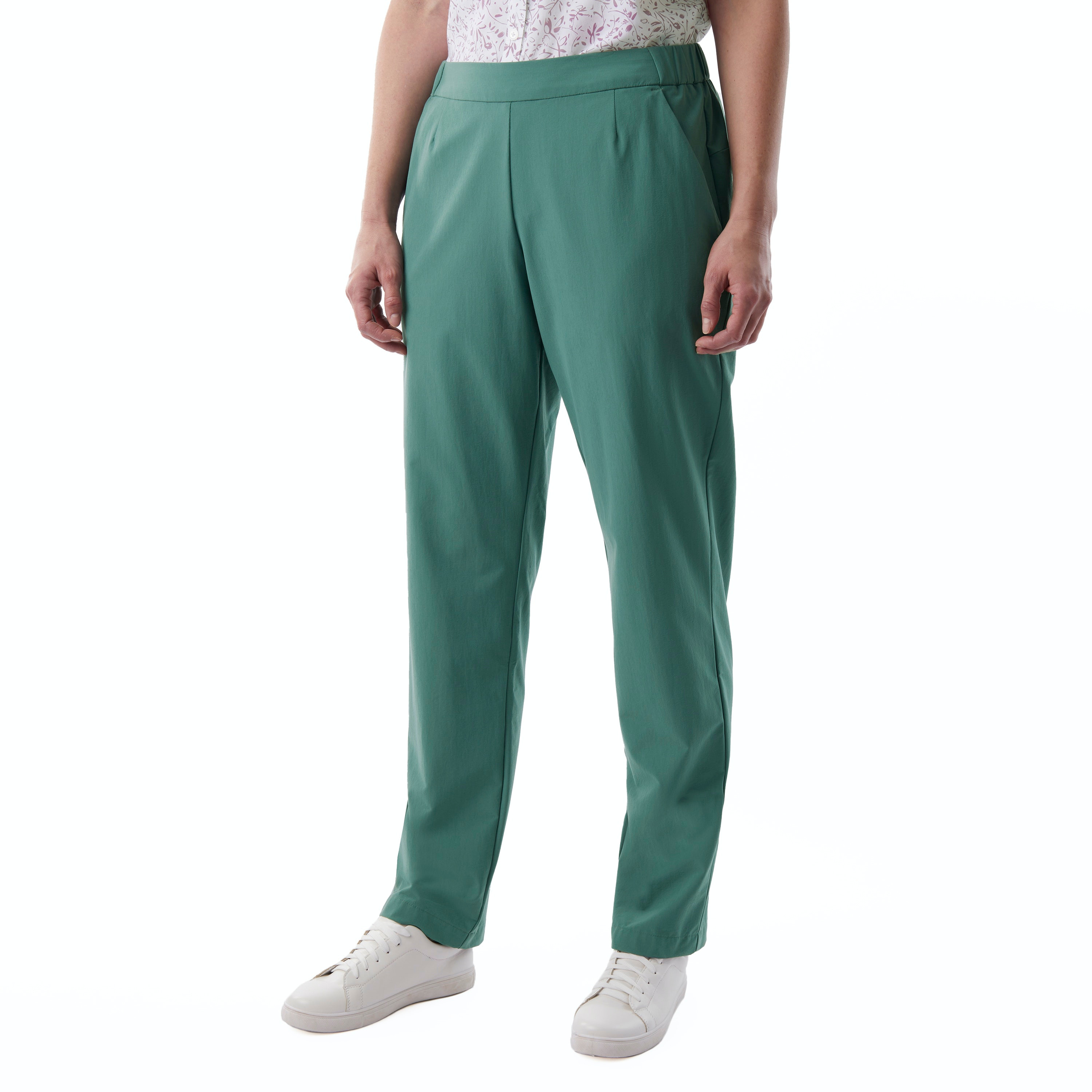 Women's Riviera Stretch Trousers in Venice Green