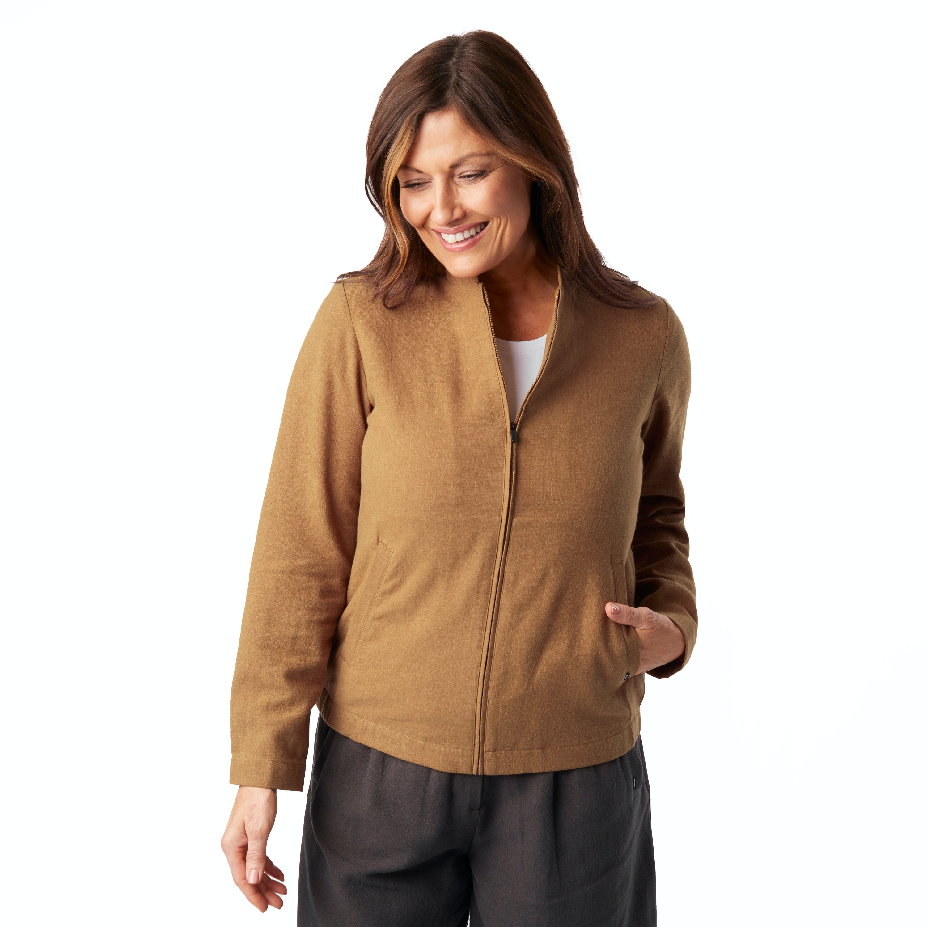 Women's Brisa Linen Jacket