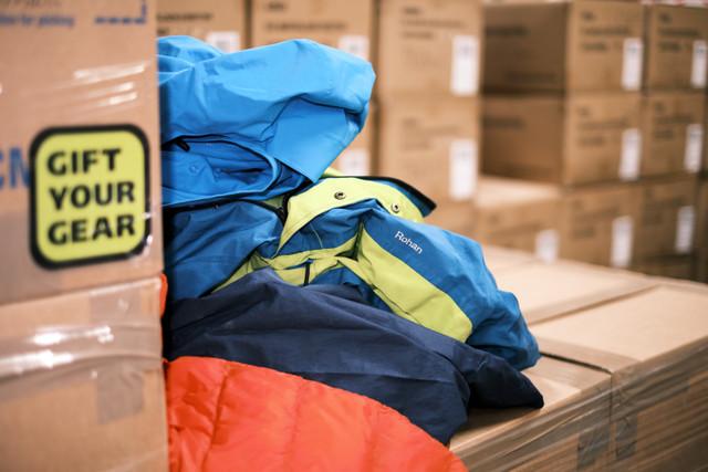 Decluttering. Why not Gift Your Gear?