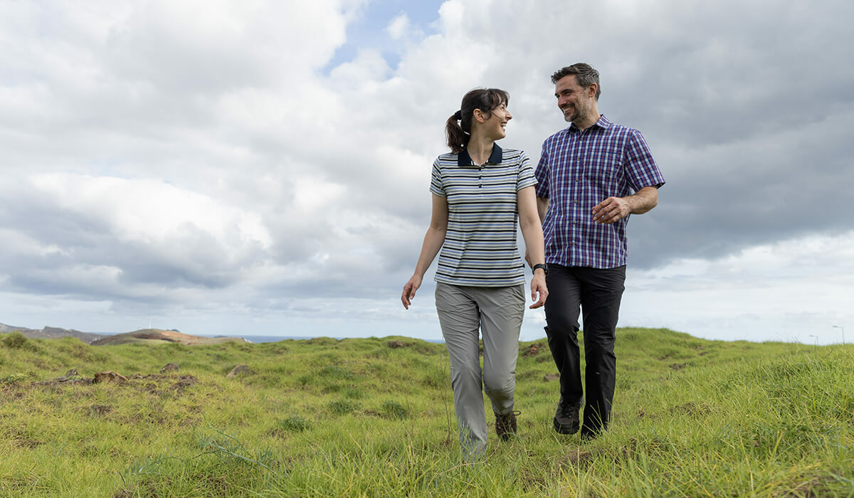 Rohan New Season Clothing - Walking through Field