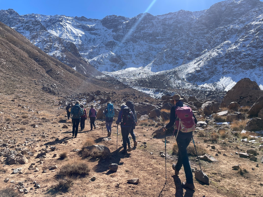 Helen Menhinick Bryn Walking For Women Morroco Group Expedition