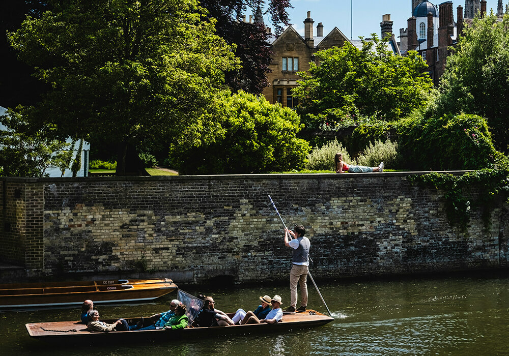 River Punting in Oxford and Cambridge