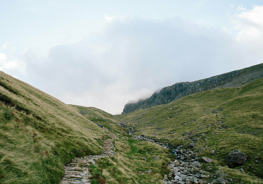 Scrambling the hills