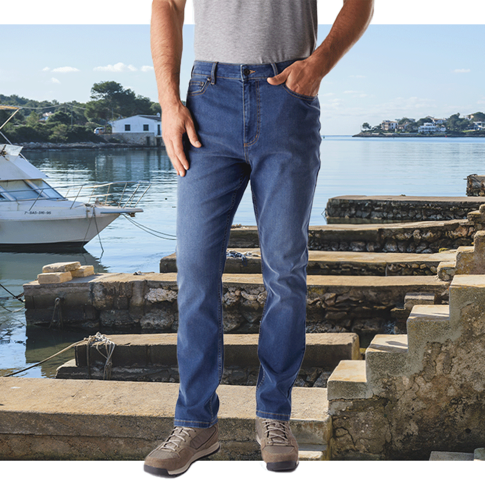 Men's Mid Denim Jeans