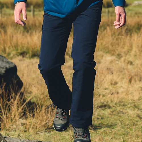 Men's Waterproof Trousers in Navy