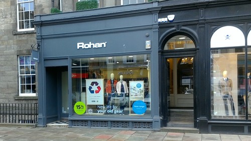 Rohan Edinburgh Shop front