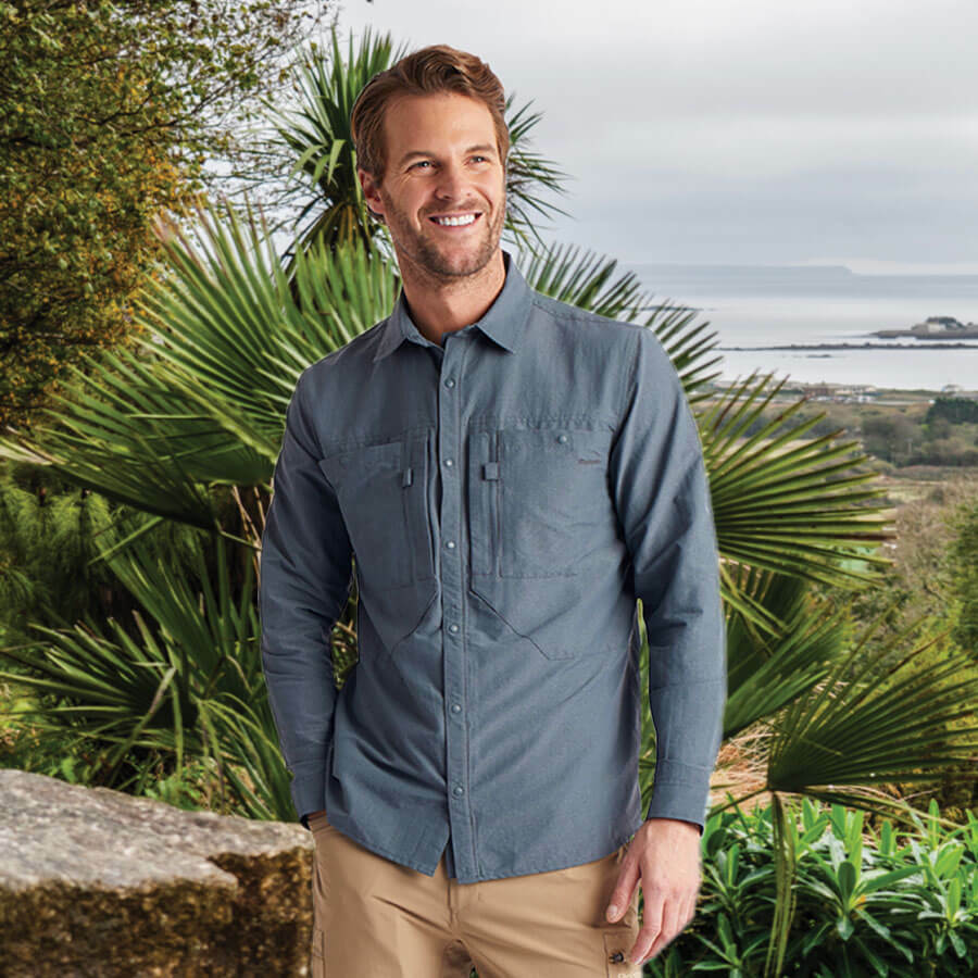 Men's Pioneer Long Sleeve Shirt in Dune