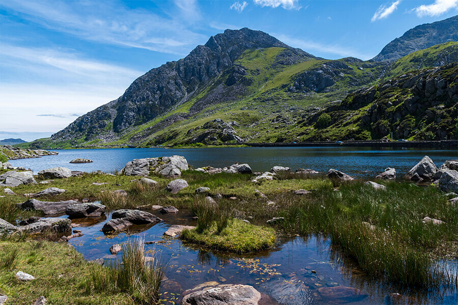 Lake in Snowdonia, Wales