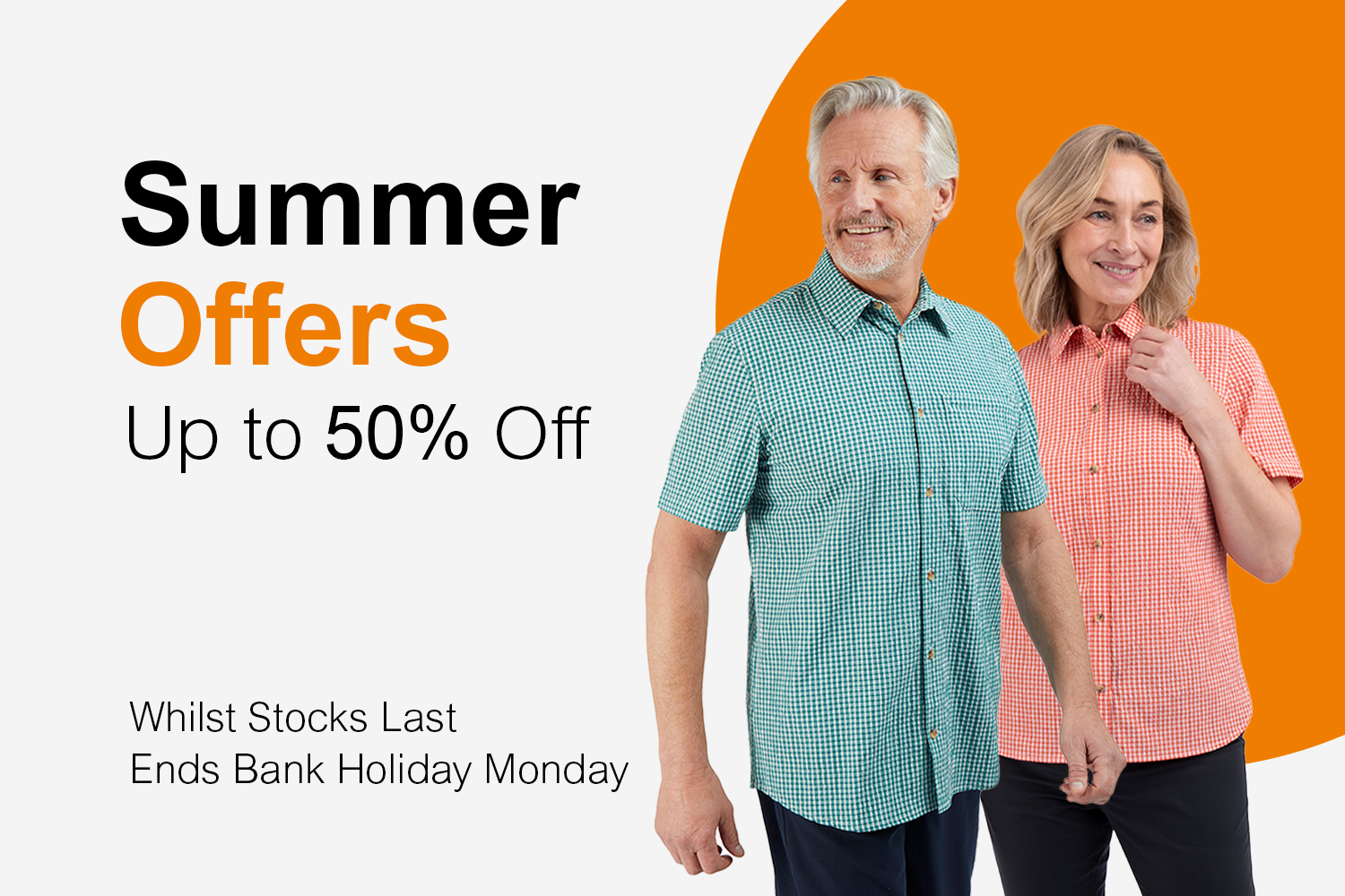 Up to 50% off Bank Holiday Offers