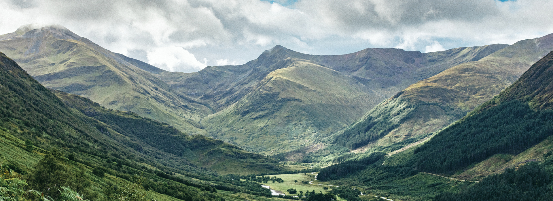 Glen Nevis Valley, Scottish Highlands