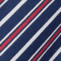 Men's Shoreline Long Sleeve Polo French Blue/Blue Stripe