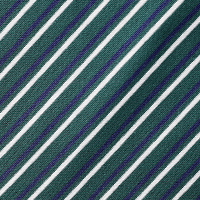 Men's Shoreline Long Sleeve Polo Green/Blue Stripe