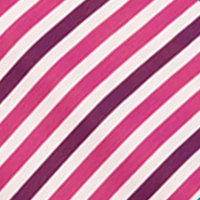 Women's Shoreline Short Sleeve Polo Raspberry Pink/Purple Stripe