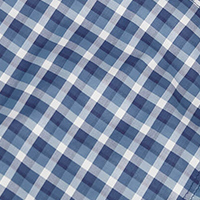 Men's Zenith Long Sleeve Shirt French Blue Check