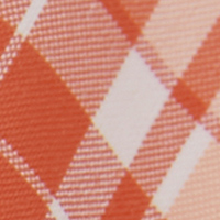 Women's Pennine Shirt Short Sleeve Canyon Orange Check