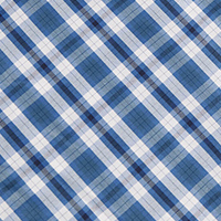 Men's Portreath Short Sleeve Shirt French Blue Check