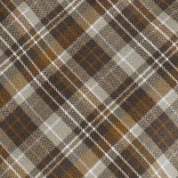 Men's Woolston Long Sleeve Shirt Cedar Brown Check