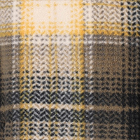 Men's Valle Fleece Overshirt Cedar Brown Check