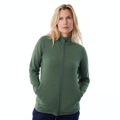 Jack Wolfskin Ladies Blue Skywind Fleece Jacket