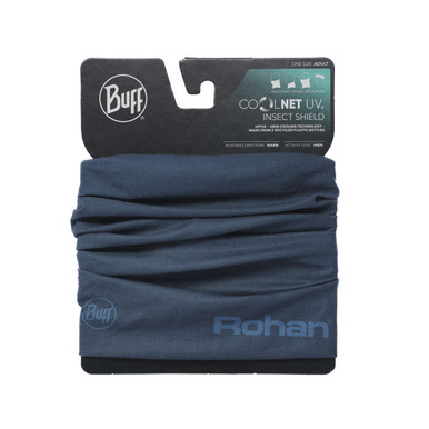 Buff Coolnet UV Insect Shield Solid Eclipse Blue