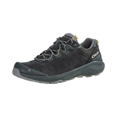 Men's Oboz Cottonwood Low B-Dry Black Sea