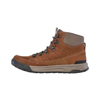 Men's Oboz Burke Mid B Dry Grizzly