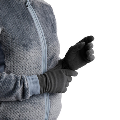 Coastline Fleece Gloves Black