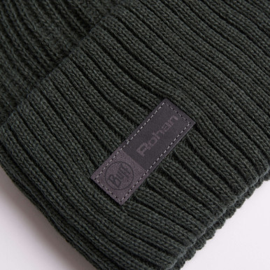 Rohan Buff Rutger Knitted Beanie Conifer Green