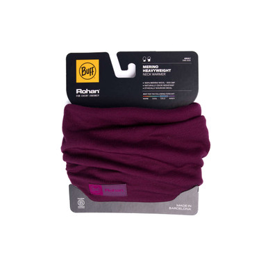 Rohan Buff Merino Heavy Necktube | Plum Purple | Rohan