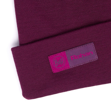 Rohan Buff Merino Heavy Beanie Plum Purple