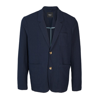 Men's Ravello Linen Blazer Deep Navy