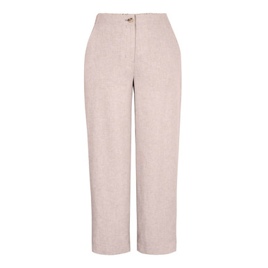 Women's Sera Linen Trousers Taupe