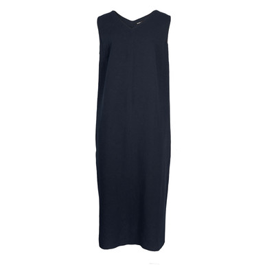 Women's Sera Linen Dress Deep Navy